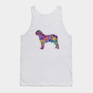 Dogue de bordeaux dog watercolor Tank Top